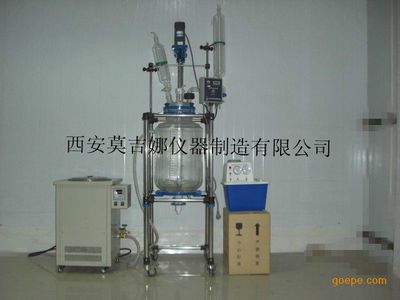 双层玻璃反应釜1L/2L/5L/10L/20L/50L-双层玻璃反应釜10L/20L/50L