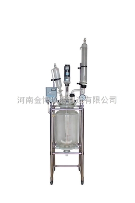 SF-50L-50L双层玻璃反应釜高品质厂家金博仪器-河南金博仪器制造